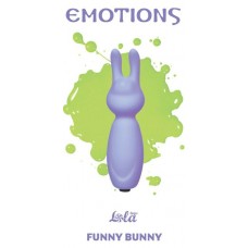 Мини-стимулятор с ушками Funny Bunny (8,5 см , сиреневый)