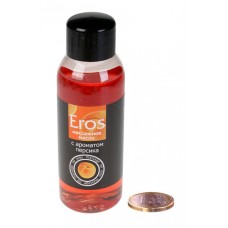 Масло Eros для эротического массажа с ароматом персика (50 мл)