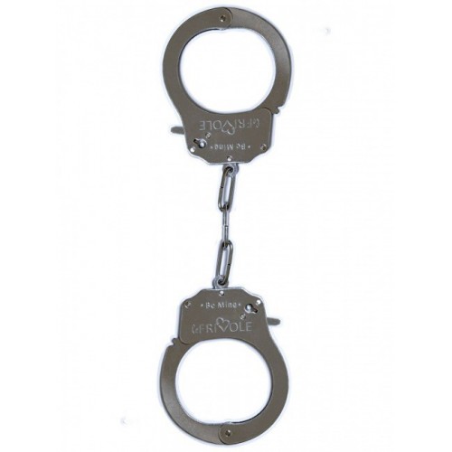 Металлические наручники Handcuffs Be Mine