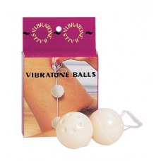 Вагинальные шарики Oriental Duotone Balls (слоновой кости)