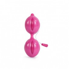 Розовые вагинальные шарики со смещенным центром тяжести Climax V-Ball, Pink Vaginal Balls