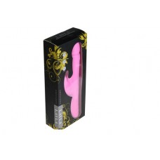 Ротационный силиконовый вибратор Orchidee (25,5 см , розовый )